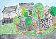石がき 上田市立西小学校 6年生 釜土 千尋さん