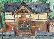 神護原神社 松川町立松川中学校 北林　宙希さん
