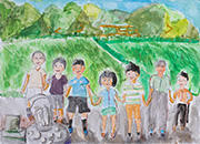 THE 家族 筑北村立坂井小学校 市川 萌瑛さん