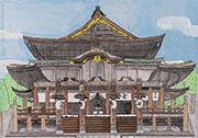 善光寺 長野市立朝陽小学校(長野県) 諏訪柚月さん