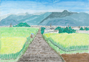ふる里に広がる坂 山形村立山形小学校(長野県) 小林未来さん